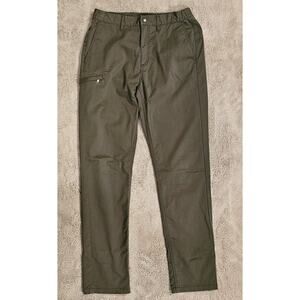 J Crew 770 Straight Fit Performance Pants, Dark Moss, Mens Sz 30x32, NEW